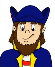 Klabautermann Huckepuck gezeichnet von Anja Klukas